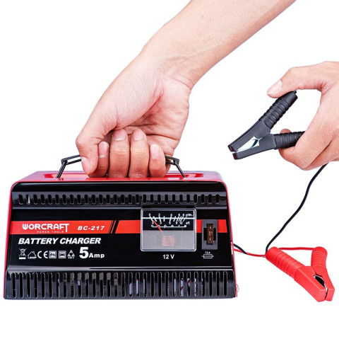 Зарядное устройство для автомобильных аккумуляторов WORCRAFT BC-217
