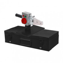 Паяльник для пластиковых труб, 850 Вт, 0-300°C, насадки 20, 25, 32 мм, металлический кейс INTERTOOL RT-2110