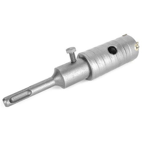 Комплект: сверло корончатое по бетону 36мм+Переходник SDS Plus 100мм INTERTOOL SD-7036