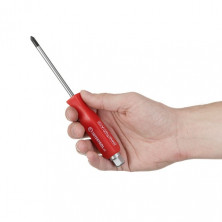 Отвертка ударная PH2x100мм INTERTOOL HT-0487