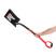 Лопата совковая, ручка из фибергласса, 238х282х1050 мм INTERTOOL FT-2014