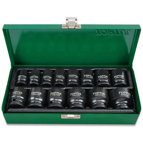 Набор головок дюймовых ударных TOPTUL 1/2" 3/8...1-1/4 14ед. GEAD1401