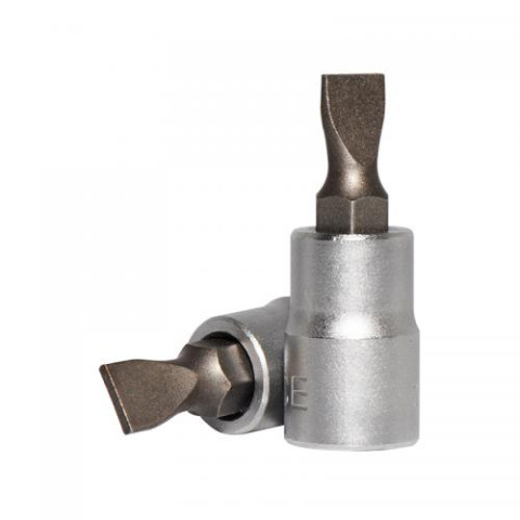 1/4 Головка-бита шлицевая (SL) 6 мм, L=32 мм (FORCE 3233206)