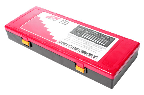 Набор головок 3/8&quot; E4-E18, T8-T50, H3-H10 41ед.