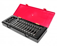 Набор головок 3/8" E4-E18, T8-T50, H3-H10 41ед.