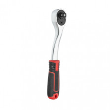 Набор головок 3/8" 10-24 мм., удлинитель, рукоятка с храповым механизмом 72 зуба, 12ед., Cr-V STORM INTERTOOL ET-8013