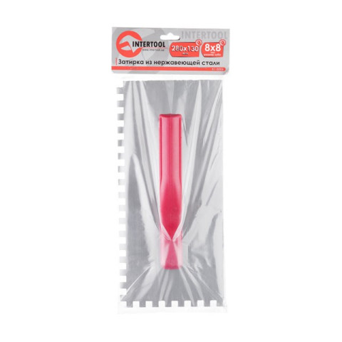 Затирка cтальная оцинкованная INTERTOOL KT-0006