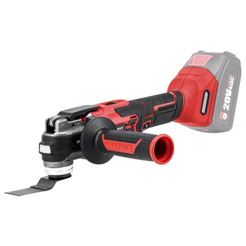 Аккумуляторный бесщеточный реноватор (многофункциональный инструмент) WORCRAFT CMT‑S20LiB