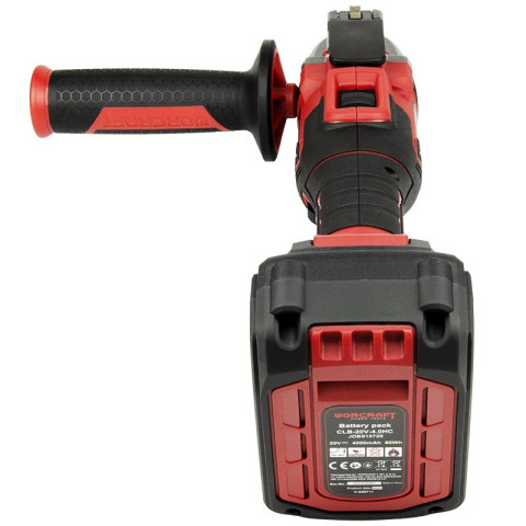 Аккумуляторный бесщеточный реноватор (многофункциональный инструмент) WORCRAFT CMT‑S20LiB