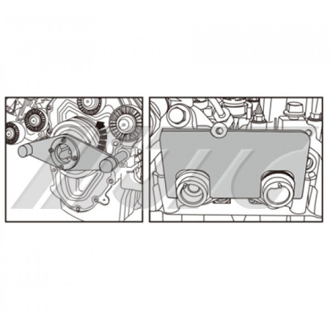 Набор фиксаторов JLR 2.0 (Дизель)