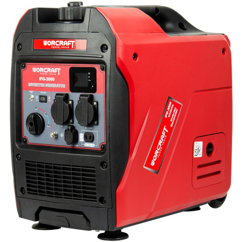 Инверторный электрогенератор 3,5 кВт WORCRAFT IFG‑3000