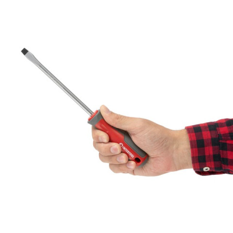 Отвертка шлицевая SL8.0*150 мм, CR-V INTERTOOL VT-3312