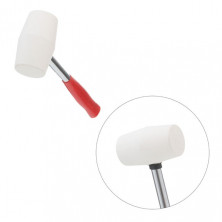 Киянка резиновая 225г металлическая ручка INTERTOOL HT-0234