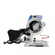 Пила торцовочная, 1400 Вт, 5500 об/мин, угол 0-45°, диск 210мм. INTERTOOL DT-0621