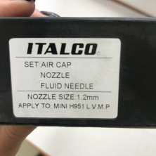 Сопло 1,2мм для краскопульта D-951-MINI LVMP ITALCO NS-D-951-MINI-1.2LM