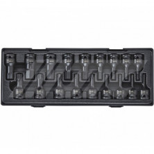 Набор головок ударных 1/2&quot; TORX, HEX, SPLINE, 60мм. 18ед.