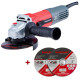 Шлифмашина угловая WORCRAFT AG08-125P