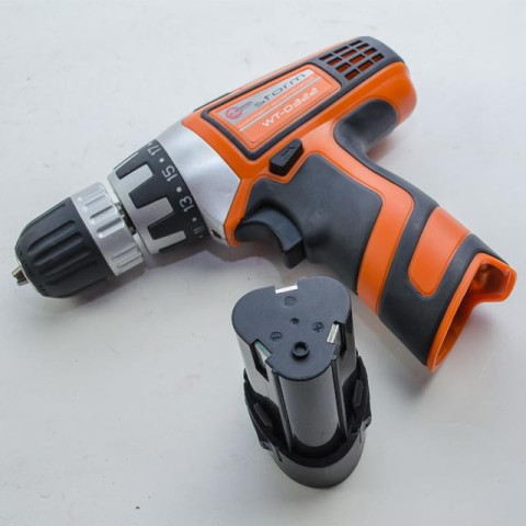 Дрель-шуруповерт аккумуляторная Li-Ion 12В INTERTOOL WT-0322
