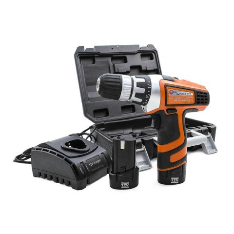 Дрель-шуруповерт аккумуляторная Li-Ion 12В INTERTOOL WT-0322