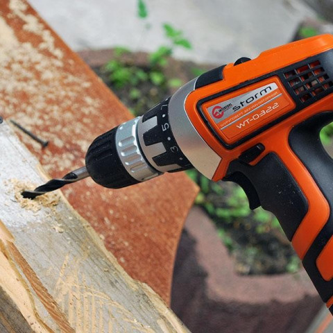 Дрель-шуруповерт аккумуляторная Li-Ion 12В INTERTOOL WT-0322