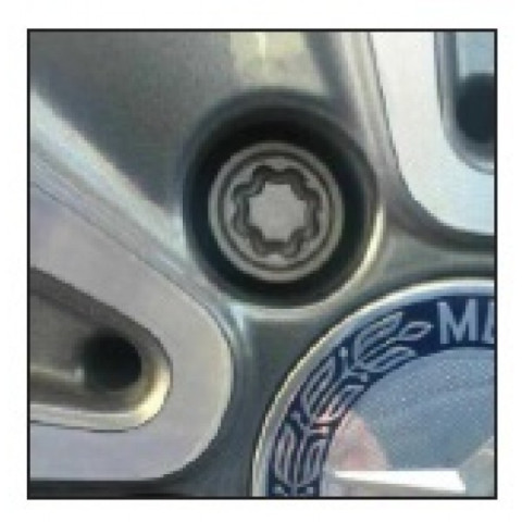 Набор головок для секретных болтов MB 12ед.