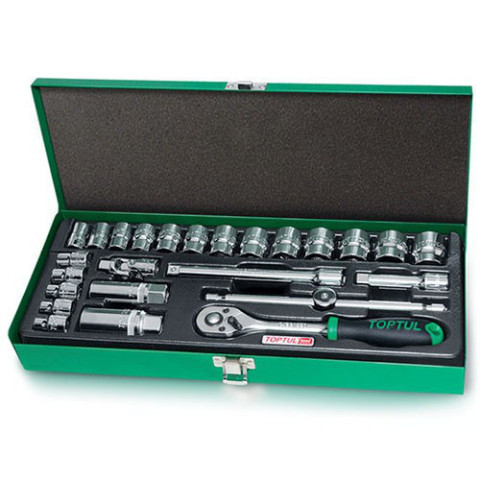 Набор инструмента (головок) Toptul 3/8'' 25 ед. (Код GCAD2501)