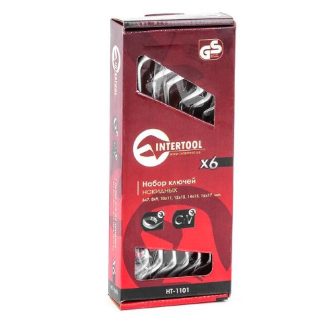 Набор ключей накидных INTERTOOL HT-1101