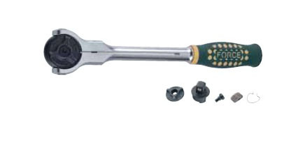 3/8" Трещотка шарнирная (72 зуб.) L=225 мм (код 802323)