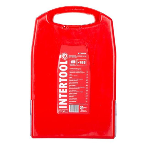 Комплект аксессуаров для гравера WT-0516 и DT-0517 188 ед. INTERTOOL BT-0014