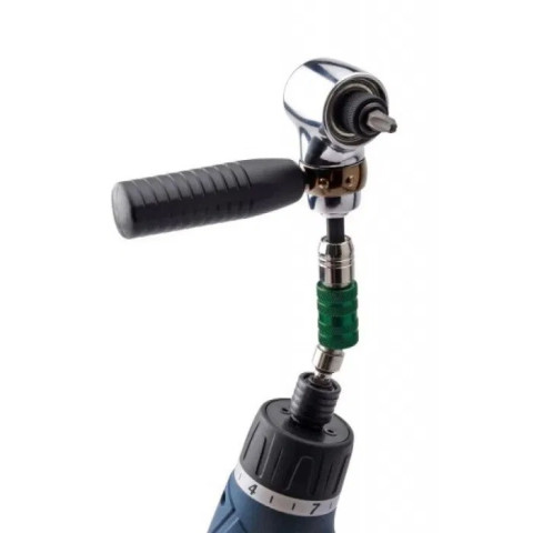 Адаптер угловой для бит 90° TOPTUL под шуруповерт FTGC0808