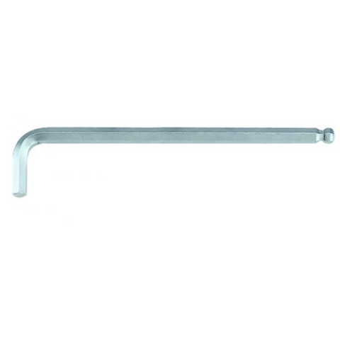 Ключ шестигранный (HEX) Г-обр. с шаром экстрадлинный 12 мм, L=57/262 мм (FORCE 76512XL)