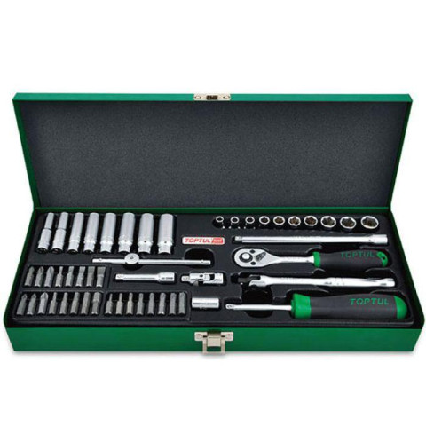 Профессиональный набор инструмента TOPTUL 1/4" 50ед. (12-гр.) GCAD5004