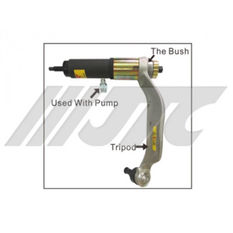 Набор для снятия/установки сайлентблоков подрамника с гидравлическим цилиндром BMW