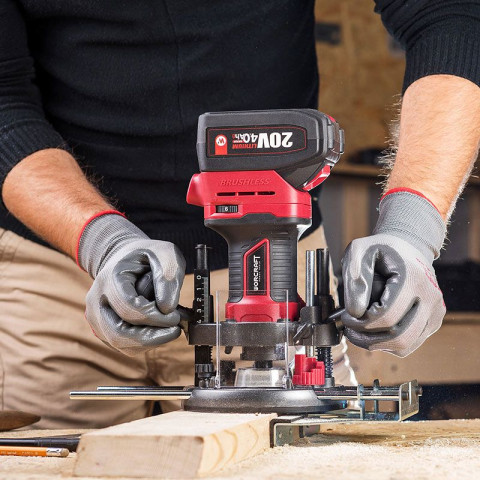 Аккумуляторный бесщеточный фрезер WORCRAFT CER-S20LiB