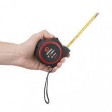 Рулетка с металлическим полотном 10м*25мм, нейлоновое покрытие полотна STORM INTERTOOL MT-0840