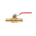 Кран шаровый воздушный, латунь, на шланг 12мм, STORM INTERTOOL PT-1896