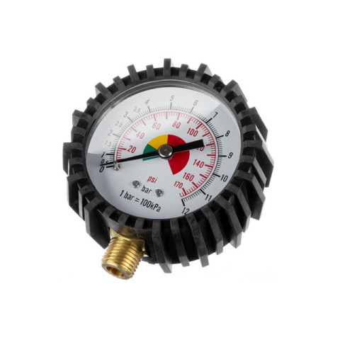 Манометр к пистолету для подкачки с резиновым покрытием INTERTOOL PT-0502