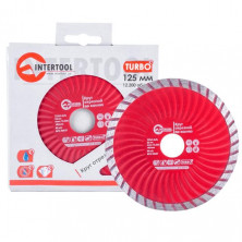 Диск отрезной Turbo, алмазный INTERTOOL CT-2007