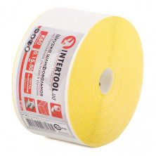 Шлифовальная шкурка на бумажной основе К60, 115мм*50м. INTERTOOL BT-0816