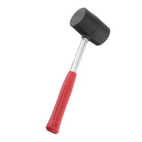 Киянка резиновая 450г металлическая ручка INTERTOOL HT-0231