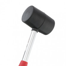 Киянка резиновая 450г металлическая ручка INTERTOOL HT-0231