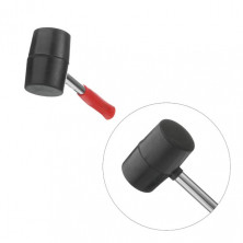 Киянка резиновая 450г металлическая ручка INTERTOOL HT-0231