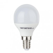 Светодиодная лампа LED 5Вт, E14, 220В, INTERTOOL LL-0102