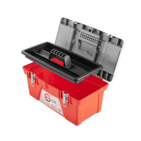 Ящик для инструментов с металлическими замками INTERTOOL BX-0518