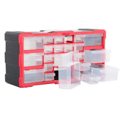 Органайзер 19,5" 495*255*160мм, 22 ячеек. INTERTOOL BX-4023