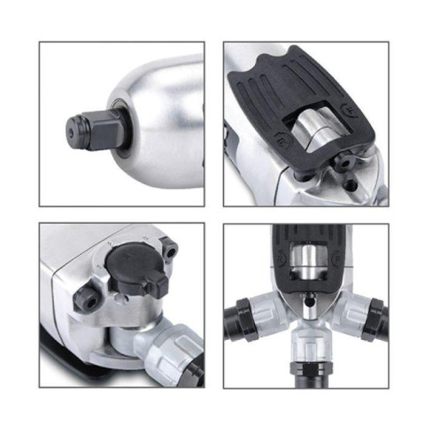 Пневмогайковерт профессиональный TOPTUL 3/8" 108N/m 12000об/мин Mini Butterfly Type KAAU1208