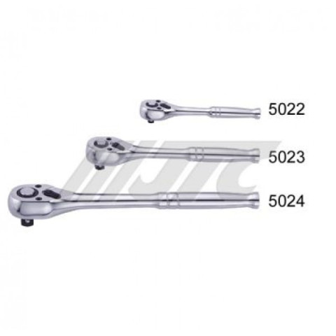 Трещотка 1/4" 128мм 72зубца (стальная ручка)