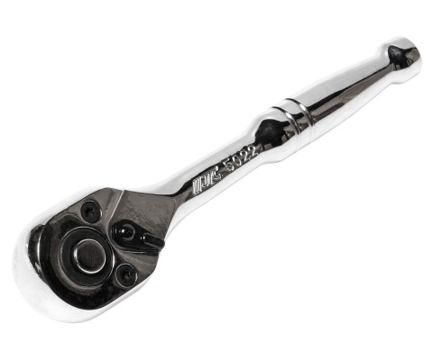 Трещотка 1/4" 128мм 72зубца (стальная ручка)