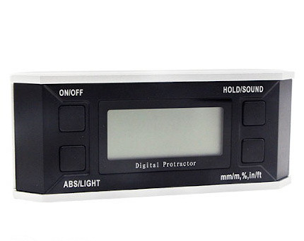 Инклинометр (цифровой угломер) (4х90°) с магнитом и подсветкой PROTESTER 5340-90