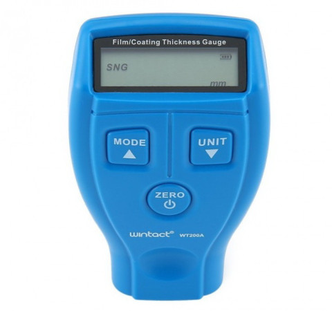 Тестер толщины краски (толщиномер) Fe/nFe, 0-1800мкм WINTACT WT200A